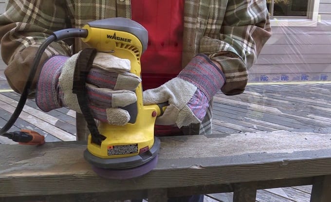 Removing Paint From Wood With Sander